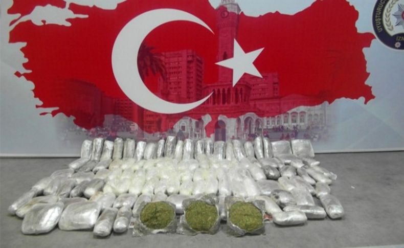 İzmir’de zehir tacirlerine büyük darbe