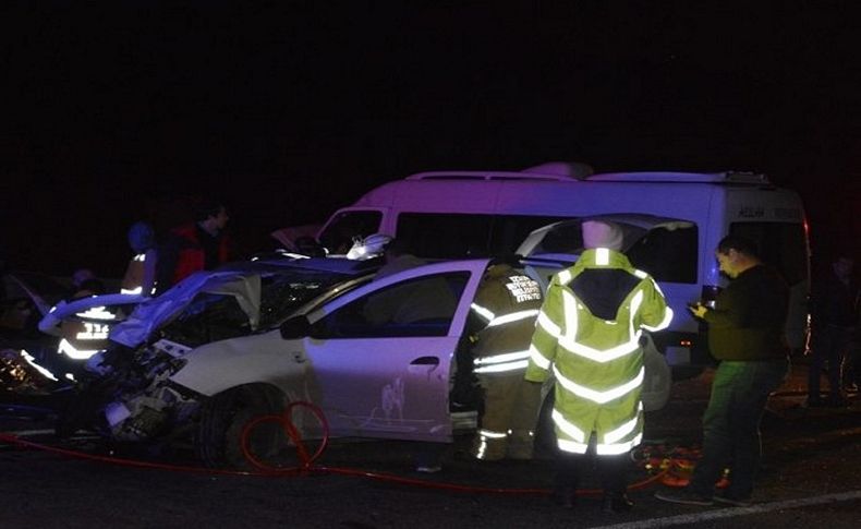 İzmir'de zincirleme trafik kazası