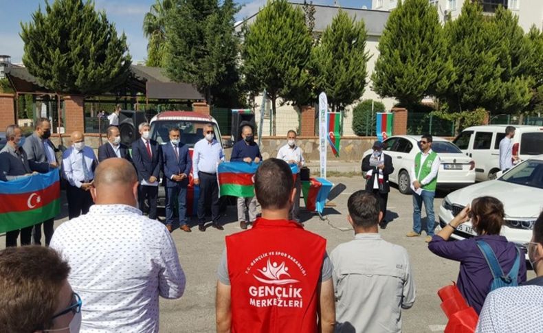 İzmir'den Azerbaycan'a destek konvoyu