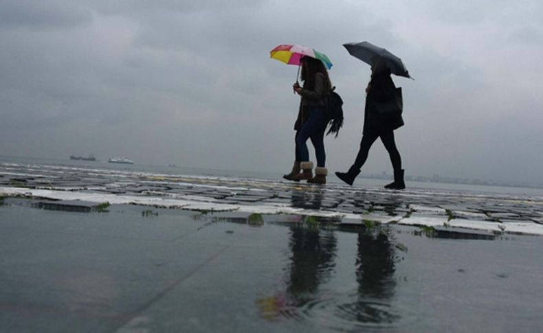 İzmir için kuvvetli sağanak uyarısı