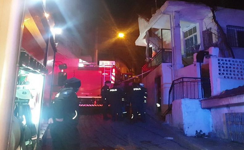 İzmir'in merkezinde kahreden yangın: 1 ölü