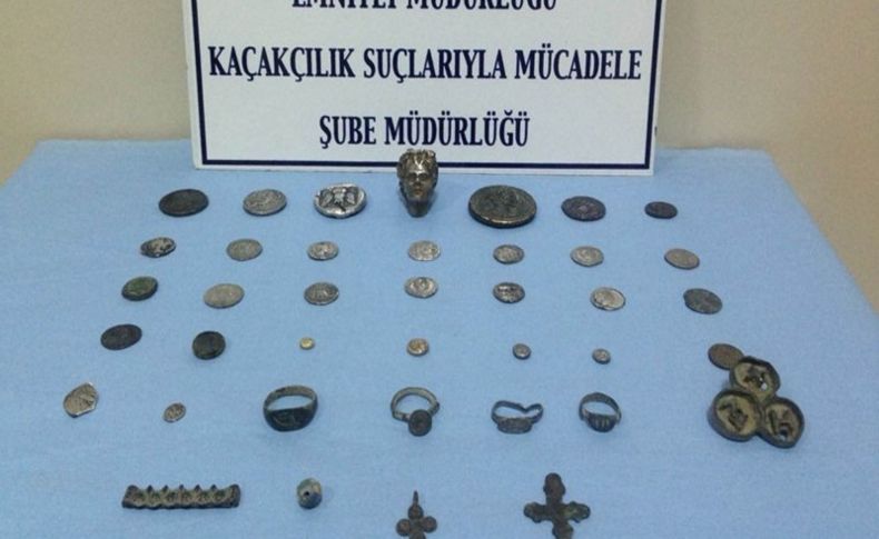 Uluslararası tarihi eser kaçakçılığına 9 gözaltı