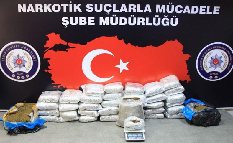 İzmir merkezli 5 ilde uyuşturucu operasyonu