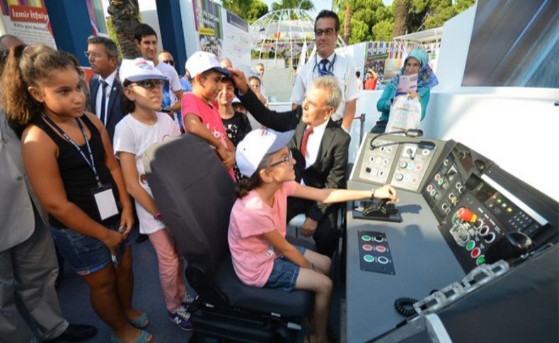 İzmir Metro, Fuar'da çocukları bekliyor