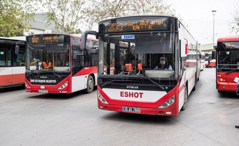 İzmir toplu ulaşıma döndü!