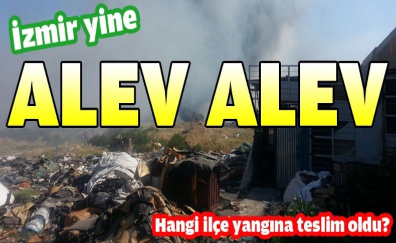 İzmir alevlere teslim oldu