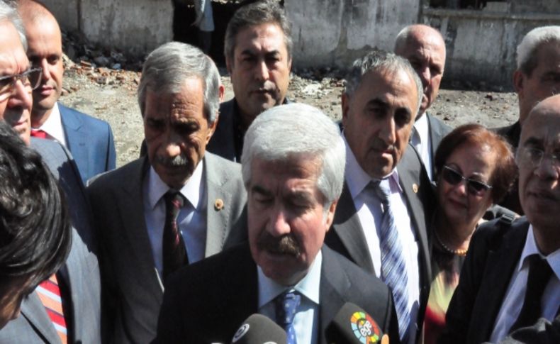 İzmir İl Genel Meclisi üyeleri tartışmalı araziyi inceledi