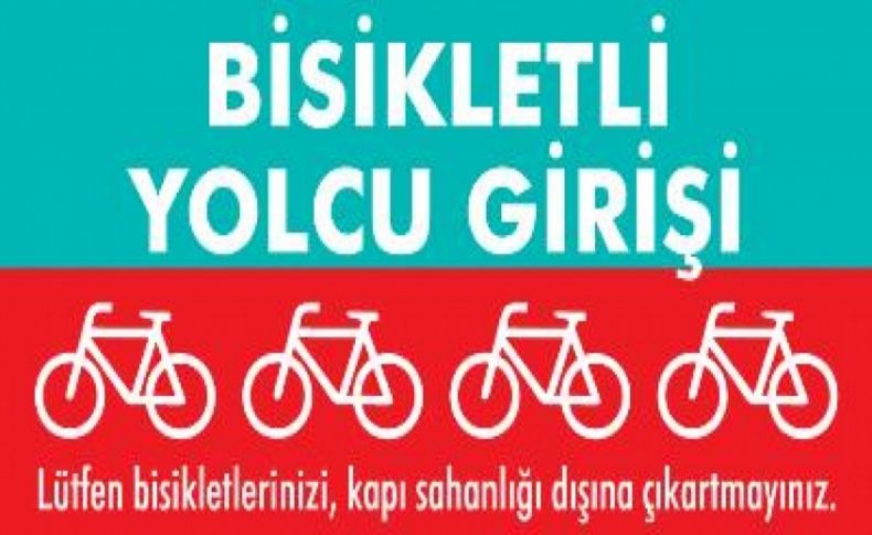 İzmir Metro ve İzban’dan bisiklet müjdesi