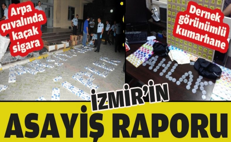 İzmir polisi nefes bile aldırmıyor