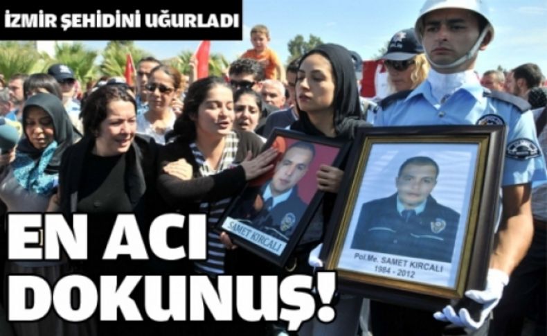 İzmir şehidini uğurladı