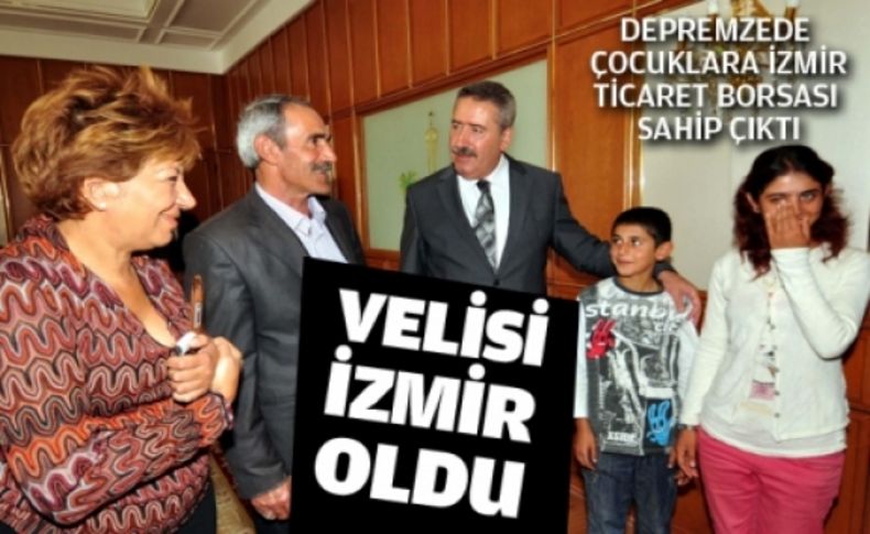 İzmir Vanlı depremzede Yunus'un kardeşlerinin velisi oldu
