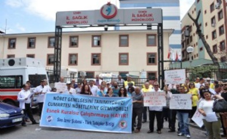 İzmir'de aile doktorları iş bıraktı!