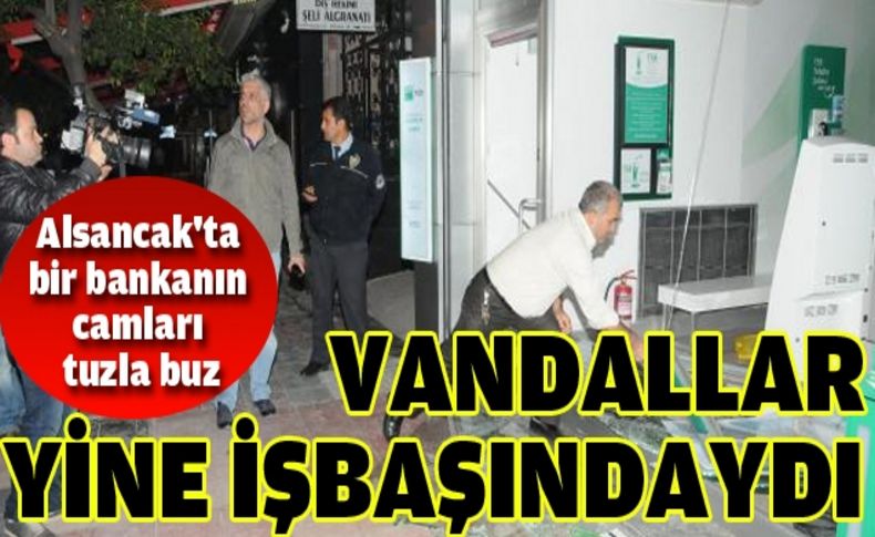 İzmir'de banka saldırısı