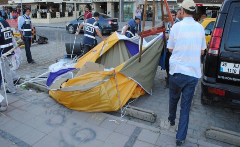 İzmir’de Gezi Parkı eylemcilerinin çadırlarına operasyon: 34 gözaltı