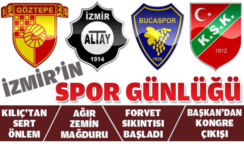 İzmir'de spor gündemi
