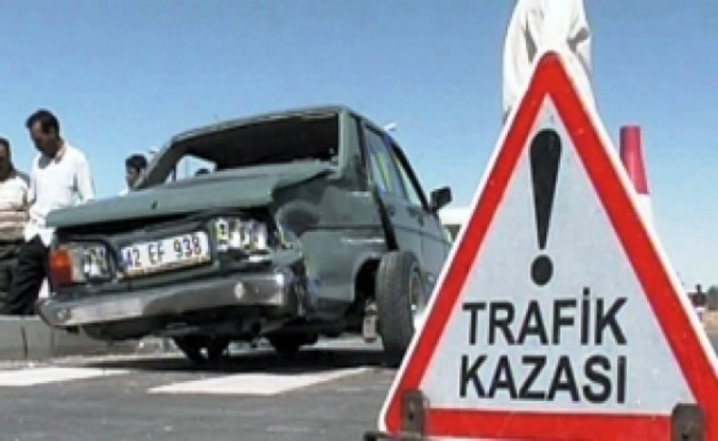 İzmir’de trafik kazası: 1 ölü