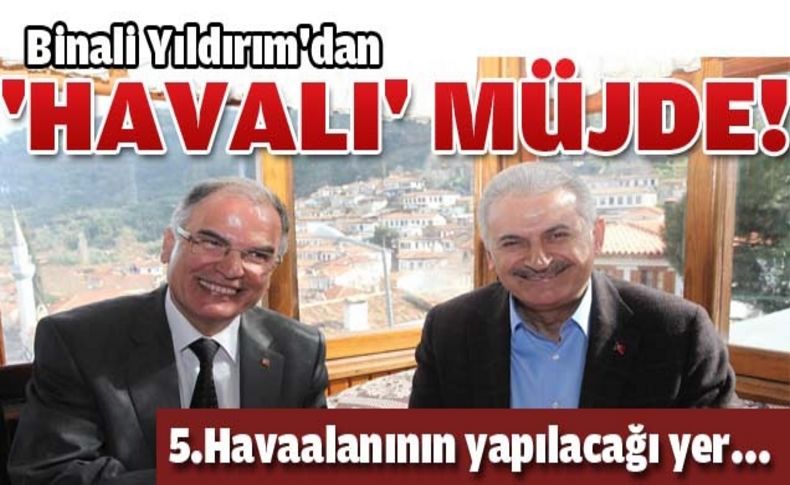 İzmir’e 5. Havaalanı müjdesi