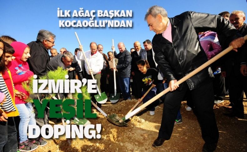 İzmir’e yeni bir kent ormanı daha kuruluyor