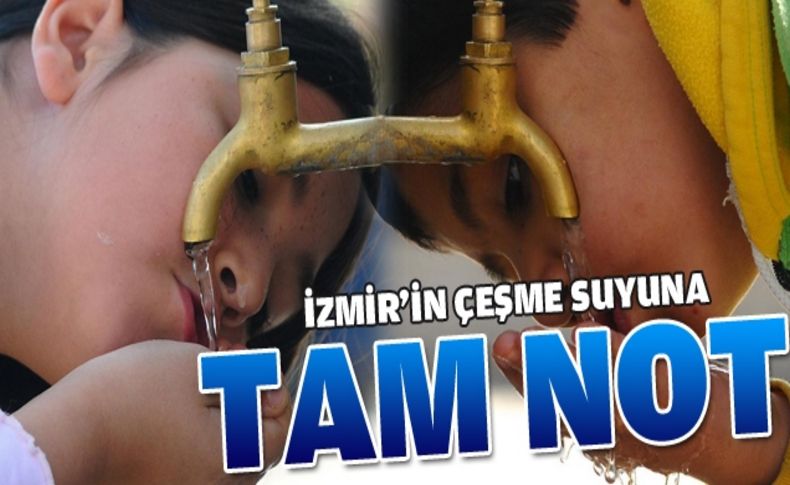 İzmir'in çeşme suyuna uzmanlardan tam not