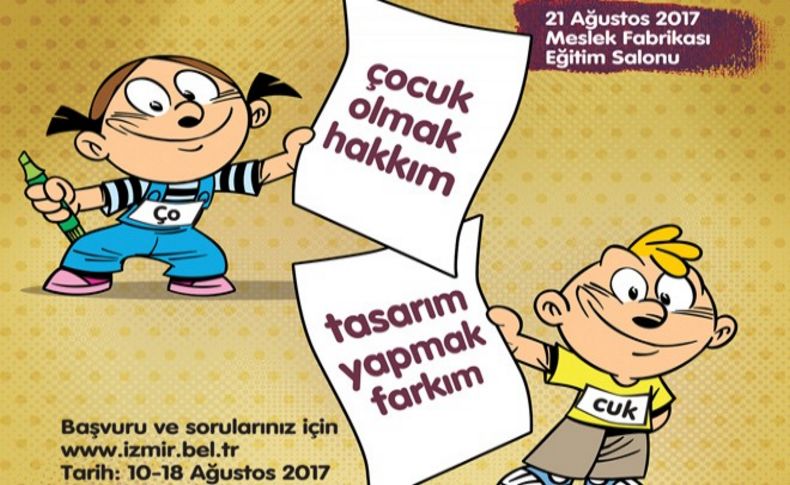 İzmirli çocuklar 'tasarım atölyesinde' buluşacak