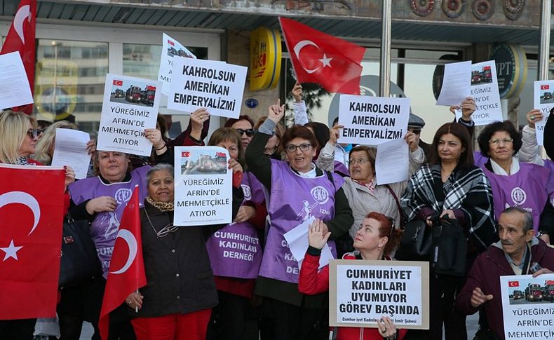 İzmirli kadınlardan Zeytin Dalı Harekatı'na mektuplu destek