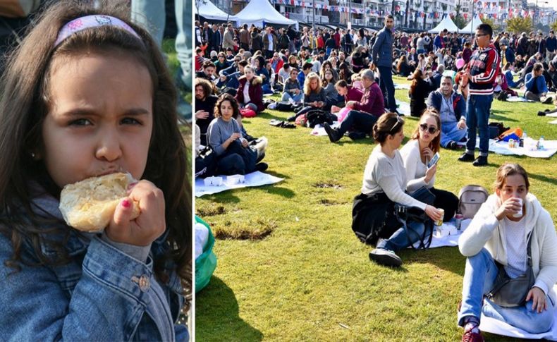 İzmirliler Gündoğdu'ya akın etti: Boyoz 'Pazar'ı