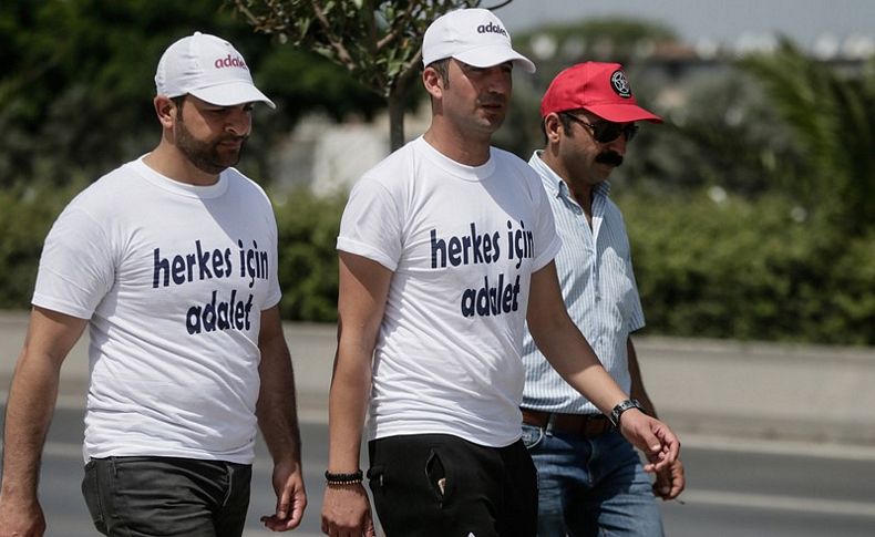 İşten çıkarıldılar, 'Herkes için adalet' yürüyüşü başlattılar