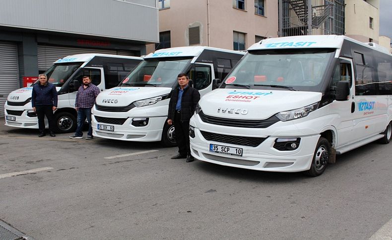 İZTAŞIT filosuna üç minibüs kattı