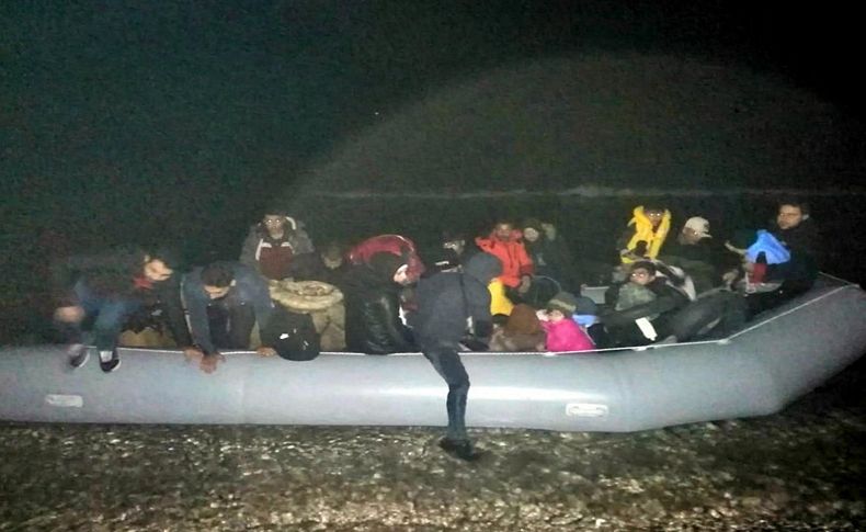 Jandarma ekiplerinden göçmen operasyonu