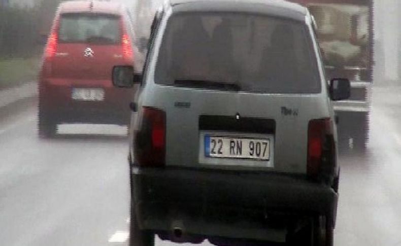Jant Üzerinde Tehlikeli Yolculuk