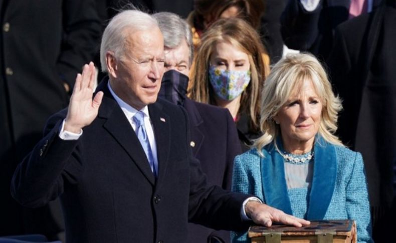 Joe Biden yemin ederek ABD'nin 46. Başkanı oldu