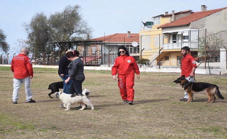 K9 köpekleri test edildi