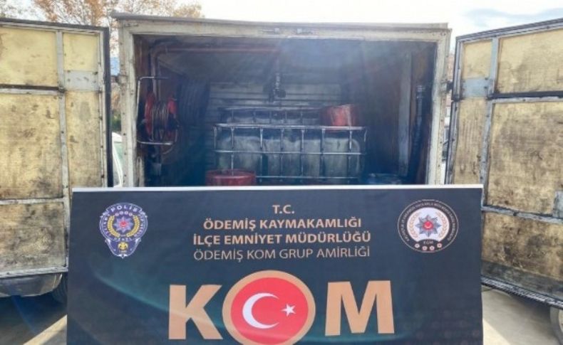 Kaçak akaryakıt düzeneği polisin dikkati sayesinde bulundu