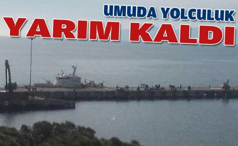Kaçakların umut yolculuğu yarım kaldı