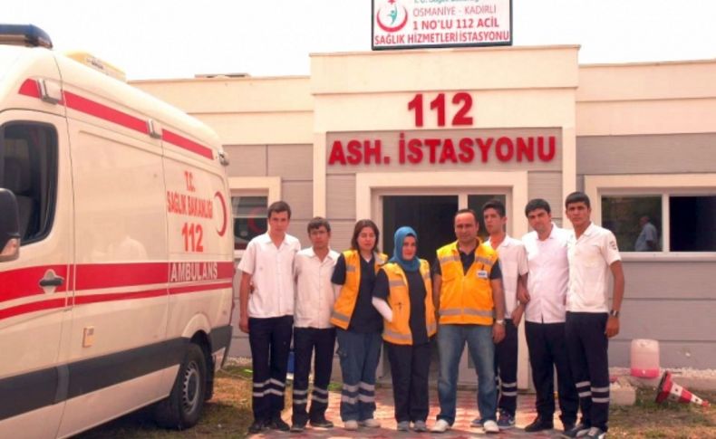 Kadirli 1 nolu 112 istasyonunun yeni binası açıldı