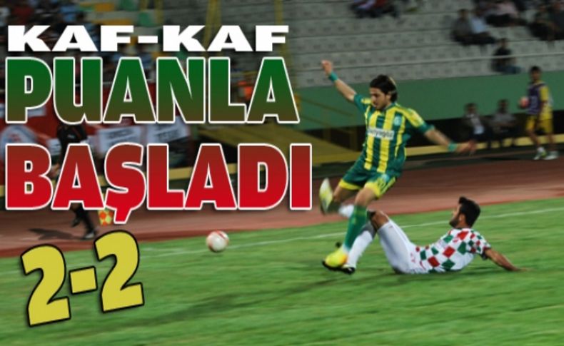 Kaf-Kaf Urfa'dan puanla döndü:2-2
