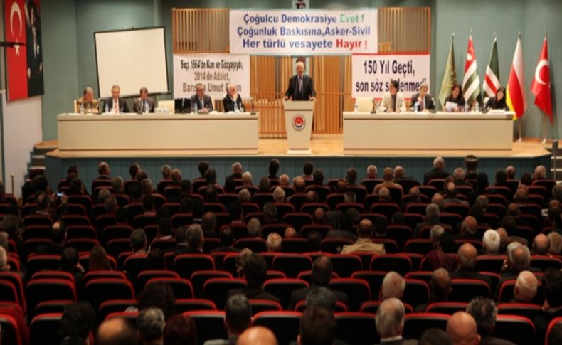 Kafkas dernekleri Yenimahalle’de toplandı