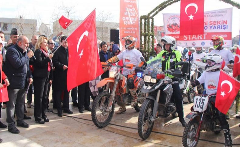 Kahraman polis anısına enduro yarışı