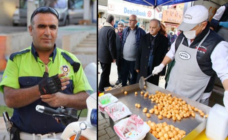 Kahraman polis dualarla anıldı