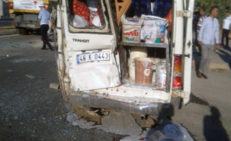 Kahramanmaraş’ta trafik kazası: Bir ölü, bir yaralı