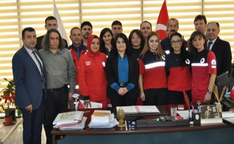 Kahramanlarına teşekkür!
