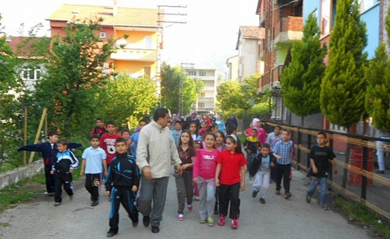 Kalaycılar İlkokulu ‘Sağlık İçin Yürüyelim’ projesi başlattı