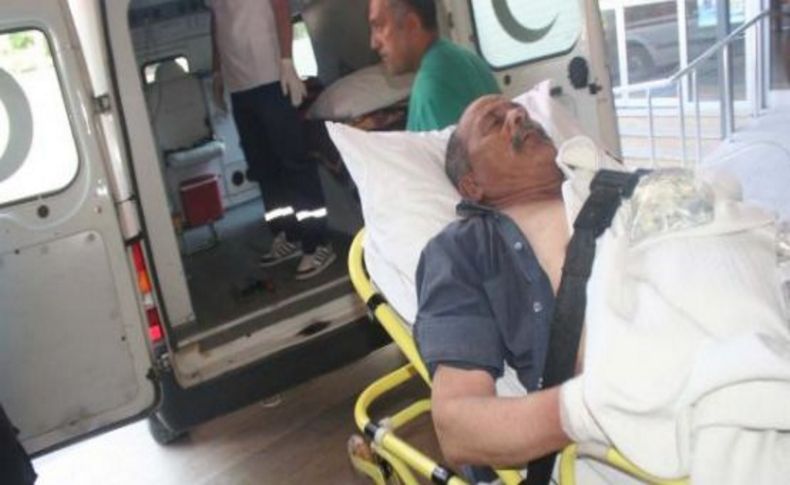 Kalbi deprem korkusuna dayanamadı