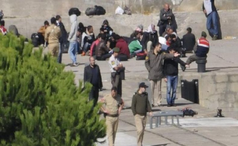 Kandira Sahilinde Bir Gemide 117 Kaçak (2) -Yeniden
