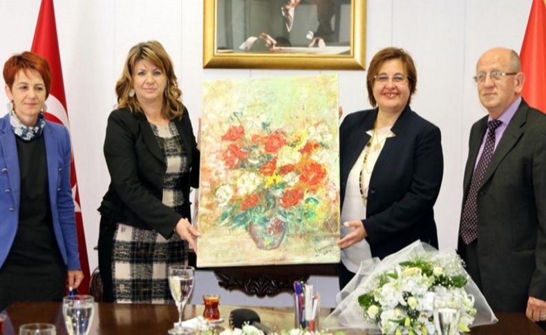 Pekdaş'a Bosna'dan kardeş ziyareti