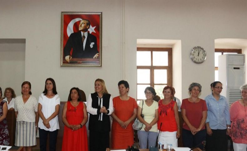 Urla'da kadın üreticiler hedef belirledi