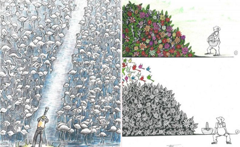 Cenneti karikatürize ettiler