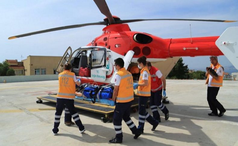 Ambulans havalandı, mesafeler kısaldı