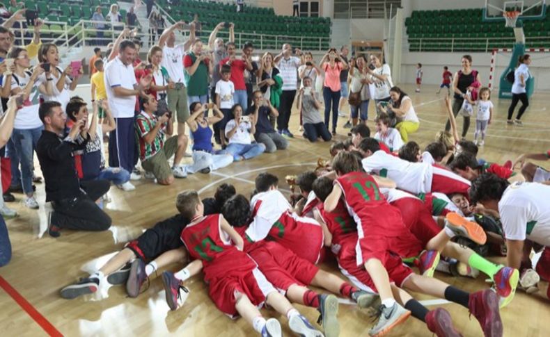 Bornova'da potanın minik yıldızları yarıştı