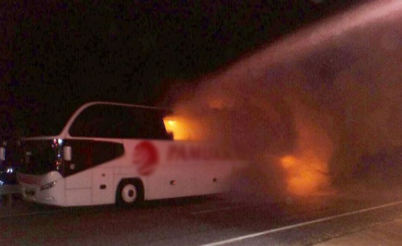 Şehirler arası otobüste can pazarı